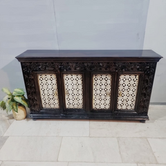 Hand Carved Solid Wood Buffet Sideboard C43