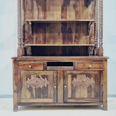 Handmade Traditional Sheesham Wood Home Temple 01