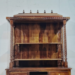 Handmade Traditional Sheesham Wood Home Temple 01