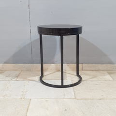 Kraft Bazaar Steel Frame and Wood Top Side Table 23