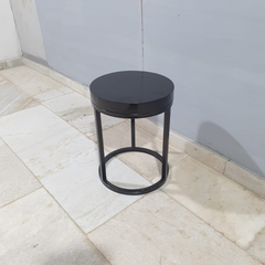 Kraft Bazaar Steel Frame and Wood Top Side Table 23