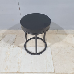 Kraft Bazaar Steel Frame and Wood Top Side Table 23