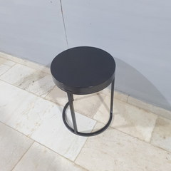 Kraft Bazaar Steel Frame and Wood Top Side Table 23