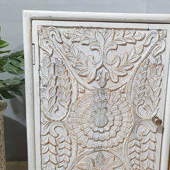 Hand Carved Solid Wood Sideboard Buffet C48