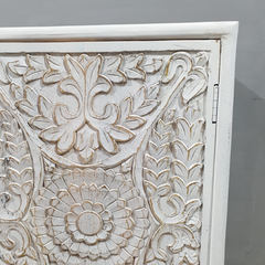 Hand Carved Solid Wood Sideboard Buffet C48