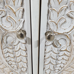 Hand Carved Solid Wood Sideboard Buffet C48