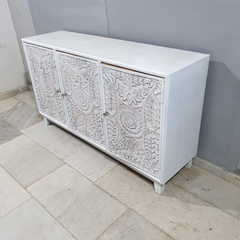 Hand Carved Solid Wood Sideboard Buffet C48