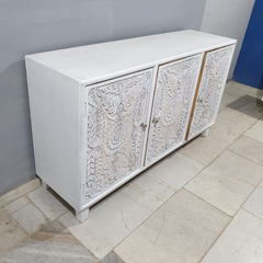 Hand Carved Solid Wood Sideboard Buffet C48