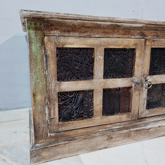 Reclaimed Finish Rough Mango Wood Sideboard C51