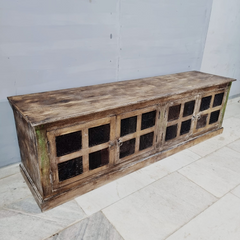 Reclaimed Finish Rough Mango Wood Sideboard C51