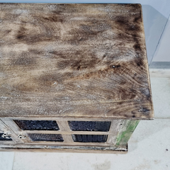 Reclaimed Finish Rough Mango Wood Sideboard C51