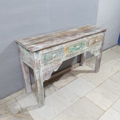 Hand Carved Solid Hard Wood Console Table Hall Table Multicolour54