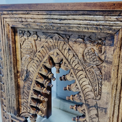 Hand Carved Solid Hard Wood Console Table 56