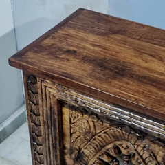 Hand Carved Solid Hard Wood Console Table 56