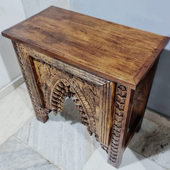 Hand Carved Solid Hard Wood Console Table 56