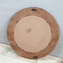 Indian Solid Wood Cart Wheel Mirror Frame 27