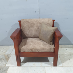 Hand Carved Solid Wood Daybed Sofa Set of 5 D21