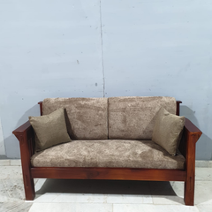 Hand Carved Solid Wood Daybed Sofa Set of 5 D21