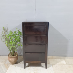 Boston Taper Contemporary Solid Wood 4 Drawer Tallboy Chest of Drawers D57