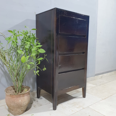 Boston Taper Contemporary Solid Wood 4 Drawer Tallboy Chest of Drawers D57