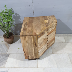 Indian Hand Carved Solid Wood Cabinet D111