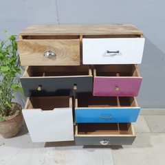 Vivid Solid Wood Contemporary Modern Chest of Drawers D58