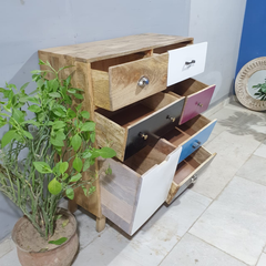 Vivid Solid Wood Contemporary Modern Chest of Drawers D58