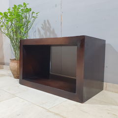 Boston Kompact Dark Solid Wood Coffee Table C100