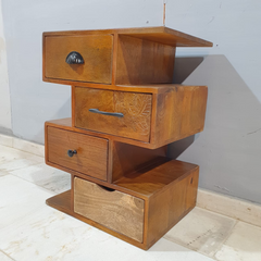 Lava industrial Zig Zag Lamp Stand Bedside Tables 96