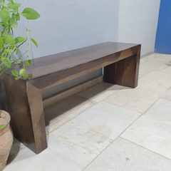 Boston Taper Contemporary Solid Wood Bench B13