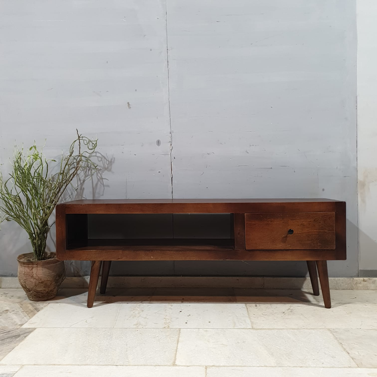 AVALON Scandinavian Legs Solid Wood TV Unit 59