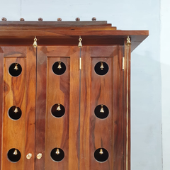 Handmade Traditional Sheesham Wood Home Temple 02
