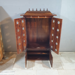 Handmade Traditional Sheesham Wood Home Temple 02