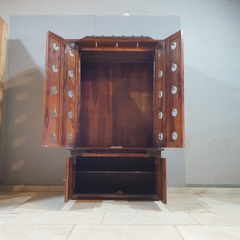 Handmade Traditional Sheesham Wood Home Temple 02