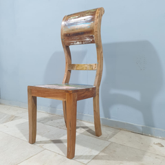 Nirvana Reclaimed Boat Wood Dining Table Set 21