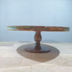 Nirvana Reclaimed Boat Wood Dining Table Set 22