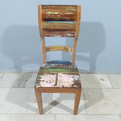 Nirvana Reclaimed Boat Wood Dining Table Set 22