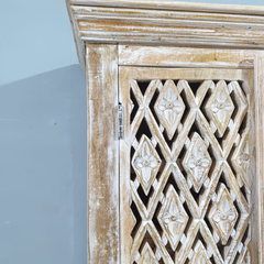 Kalah Hand Carved Solid Wooden Cupboard Cabinet Wardrobe D124