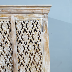 Kalah Hand Carved Solid Wooden Cupboard Cabinet Wardrobe D124