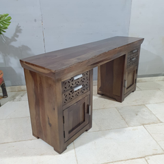 Hand Carved Sheesham Wood Writing Desk C11