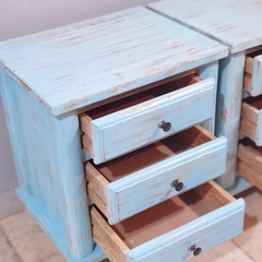 Indian Hand Carved Solid Wood Bedside Tables 103