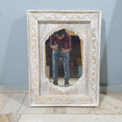 Old Door Arch Mehrab Design Mirror Frame 32