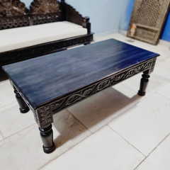 Indian Hand Carved Solid Wood Coffee Table C104