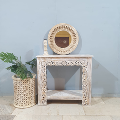 Indian Hand Carved Jali Hall Console Table 62