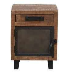 Kraft Bazaar Merlin Bedside Table 45x40x60Cm