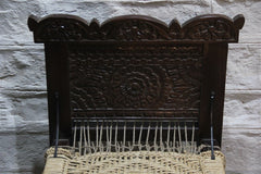 Indian Solid Wood Pida Chair Black