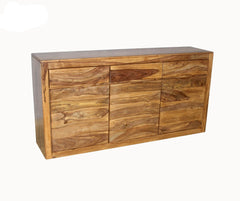 MADE TO ORDER Indian Solid Wood Sideboard Natural 180x40x90 cm