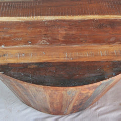 NIRVANA Reclaimed Round Coffee Table 90x90x46 cm