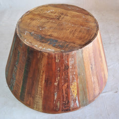 NIRVANA Reclaimed Round Coffee Table 90x90x46 cm