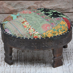 Tribal Grinder Round Small Ottoman